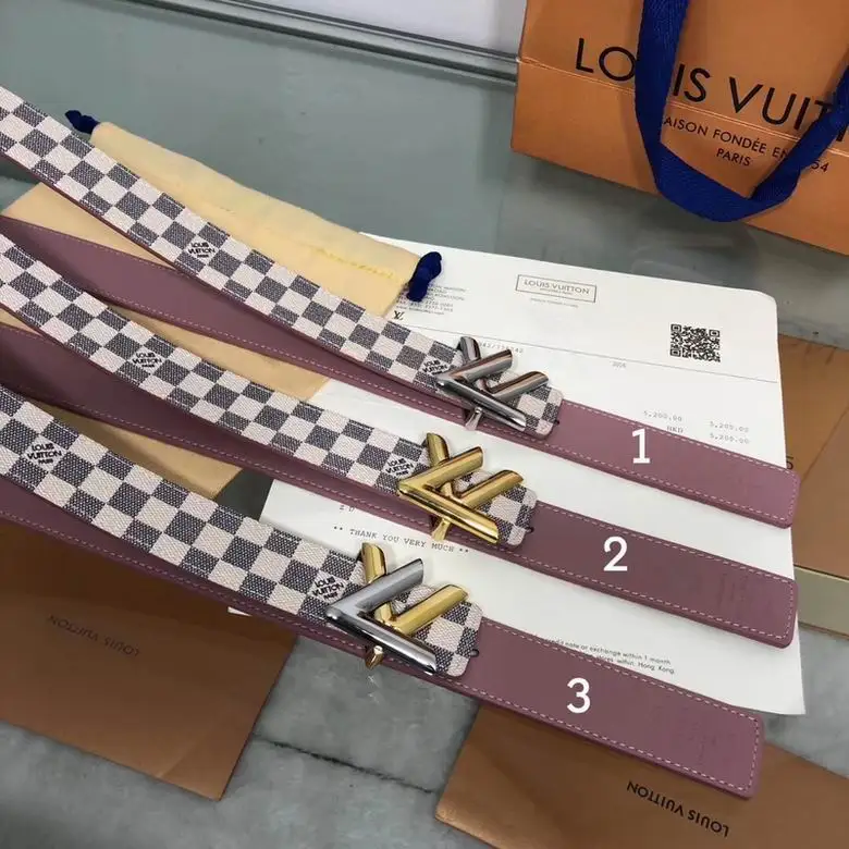 LV Belt 30mmX95-110cm 7D36